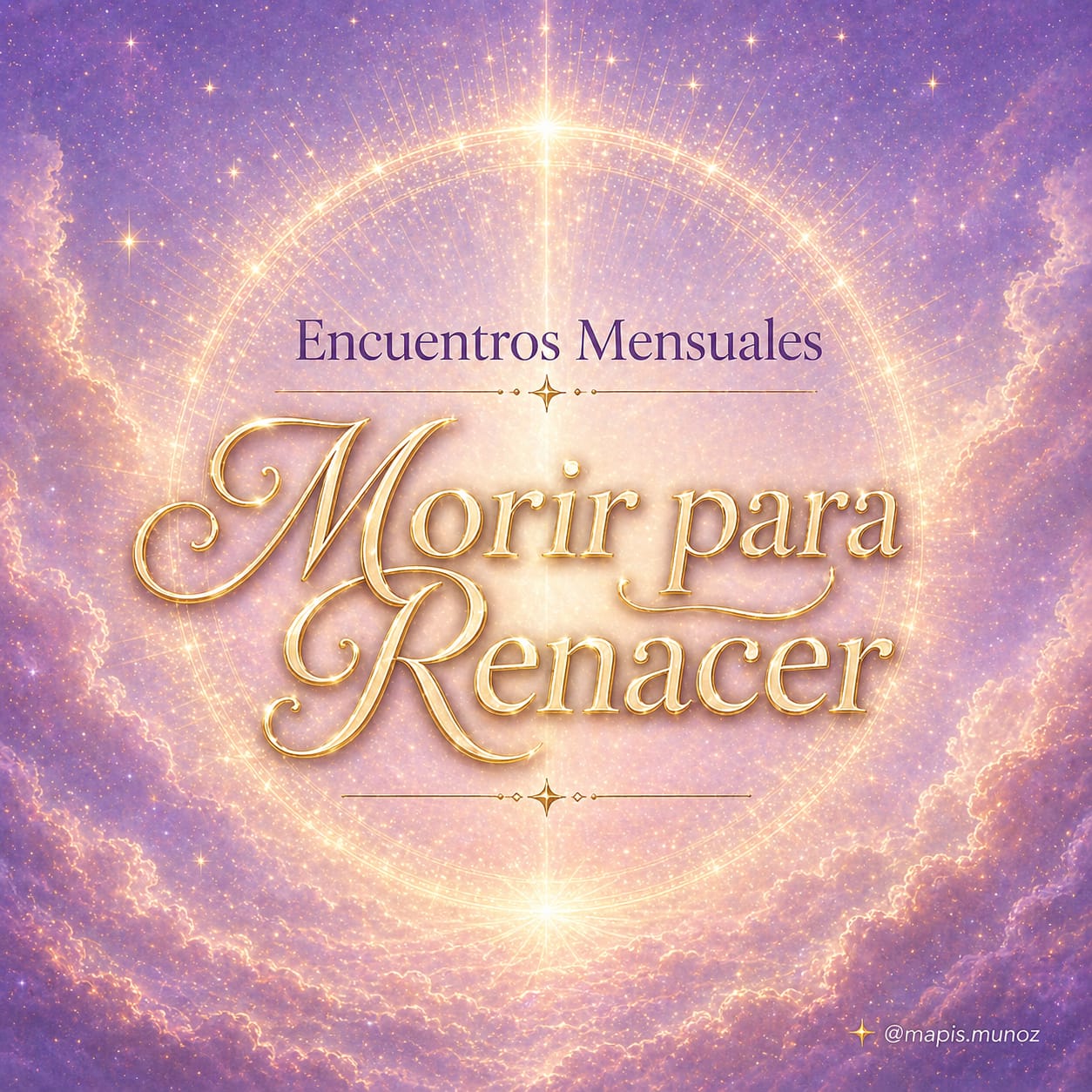 Logo encuentros Morir para Renacer